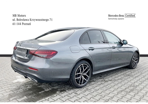 Mercedes-Benz Klasa E cena 247900 przebieg: 10684, rok produkcji 2023 z Pełczyce małe 379